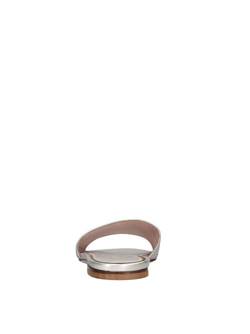 Mules Cassis in tessuto e strass GEDEBE | CASSIS LAME CRYSTALARGENTO